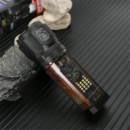 Bikight Multi-function Solar LED Flashlight Telescopic Zoom Torch 6 Modes Light Outdoor Emergency Power Bank LED Solar Lantern