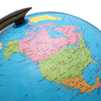 12.6inch World Globe Students Kid Teachers Geography Learning Home Outdoor Entertainment