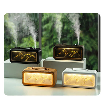 Tevorex Air Humidifier with Timer Essential Oil Diffuser with Night Lights Air Diffuser Humidifier for Large Bed Room Home Office