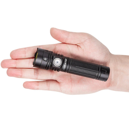 Lumintop W1 LED COB 700LM Multipurpose Flashlight With Spotlight Floodlight Red Light 300M Long Range Outdoor Camping Lantern EDC LED Torch Magnetic Tail Type C Rechargeable Portable Work Lamp