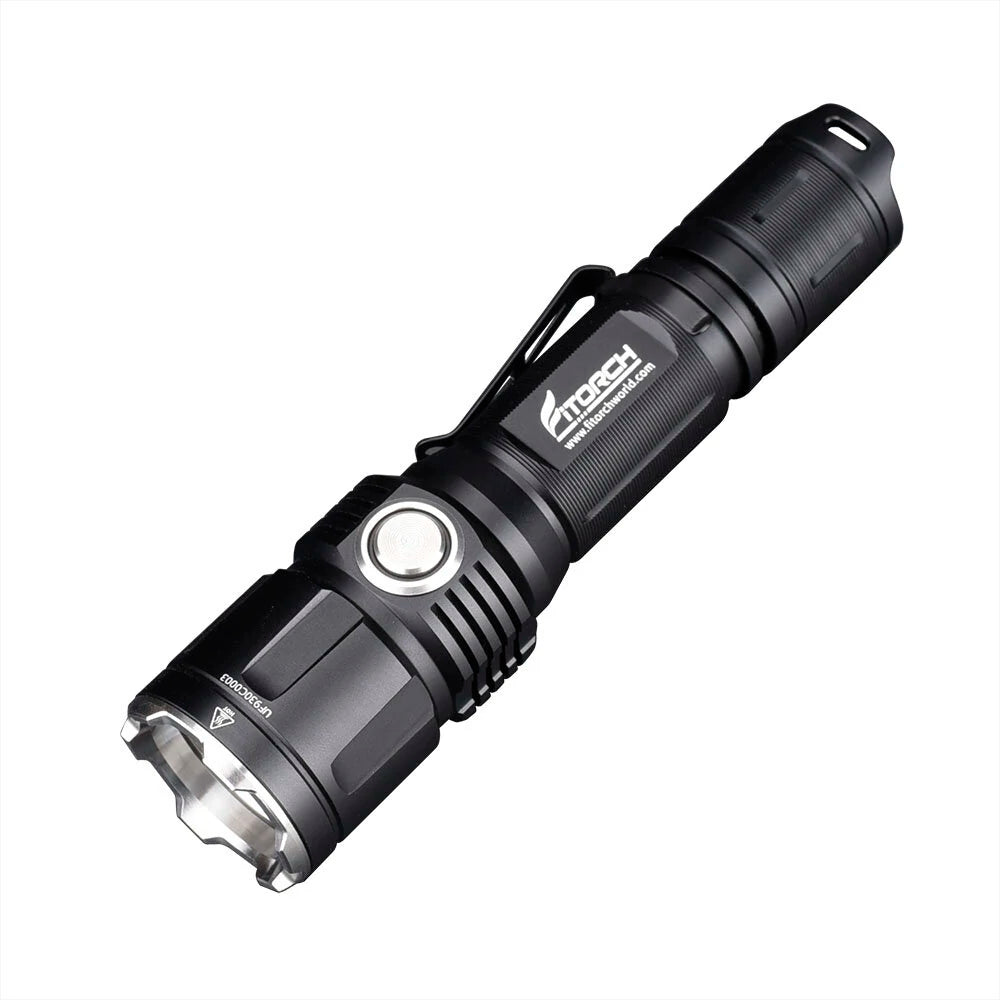 Fitorch P30C High Performance Flashlight 1600 Lumens USB Type-C Rechargeable 18650 Battery Compact Tactical Flashlight