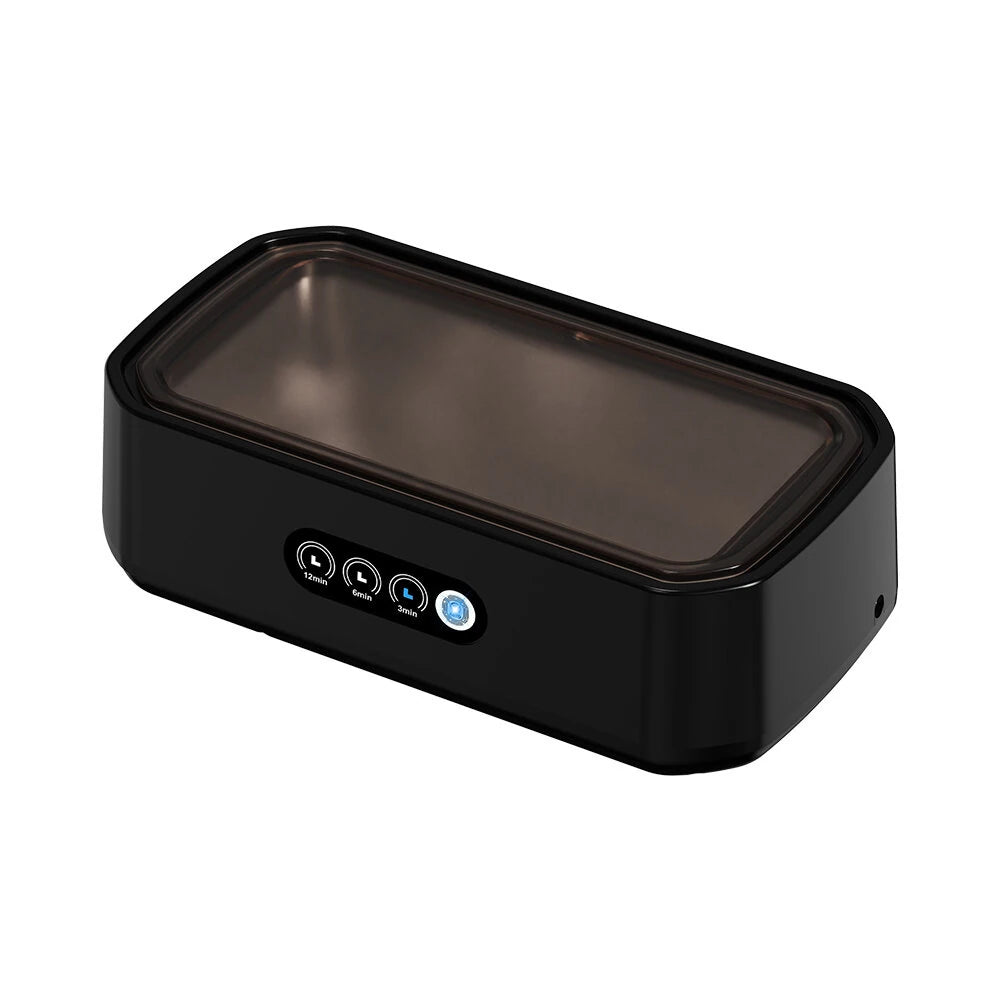 Ultrasonic Cleaner Multi-functional 650ml Touch Control 48kHz High-Frequency for Jewelry Eyeglasses Dental Appliances Silent Operation UV Sterile Cover