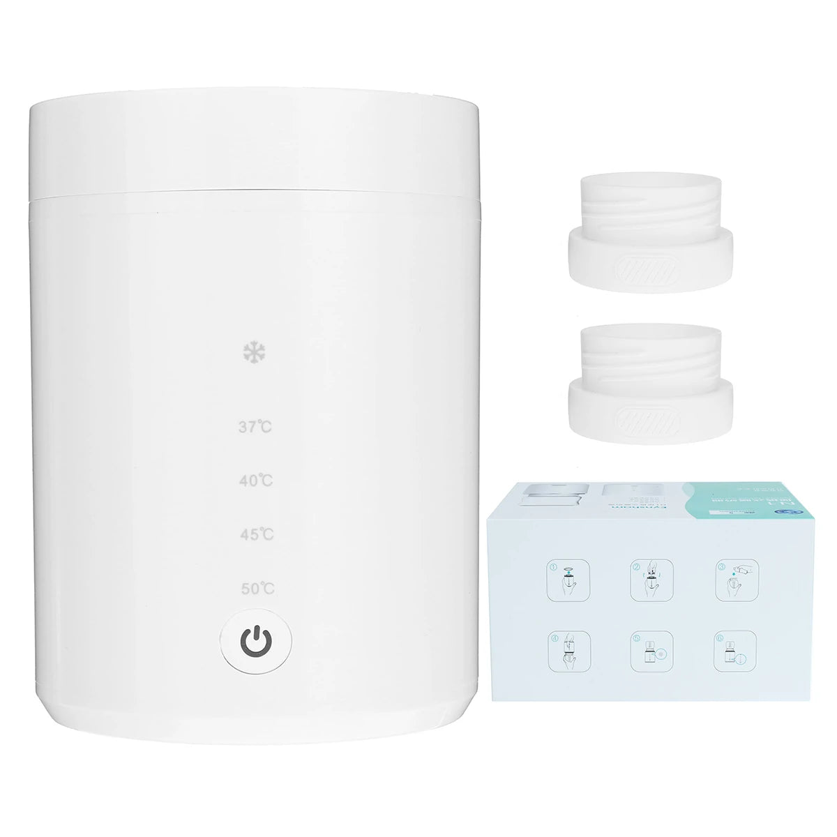 Bottle Milk Warmer Baby Feeding Food Heat Steriliser Portable USB Charging Double Thermup 6in1 BPA-FREE