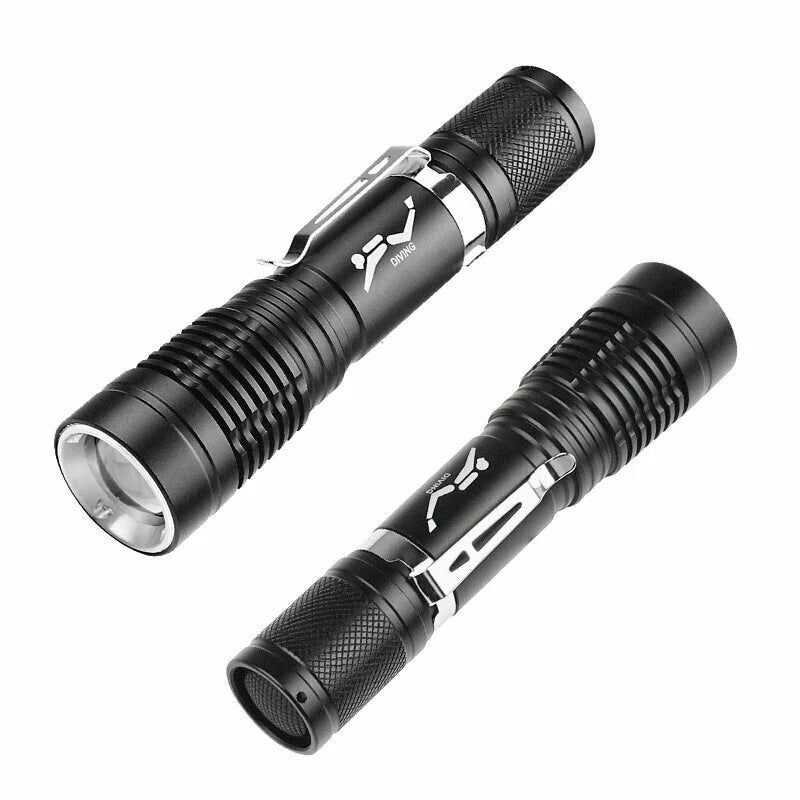 P20 5W LED Diving Flashlight 300LM Lantern Aluminum Alloy Waterproof Underwater Scuba Flashlight Torch  Lamp