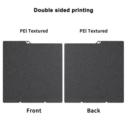 for Anycubic Kobra S1 Plate Pei Sheet 264x276mm Textured Kobra S1 Combo Build Plate Double Sided Peo Pet Pey Kobra S1C Bed