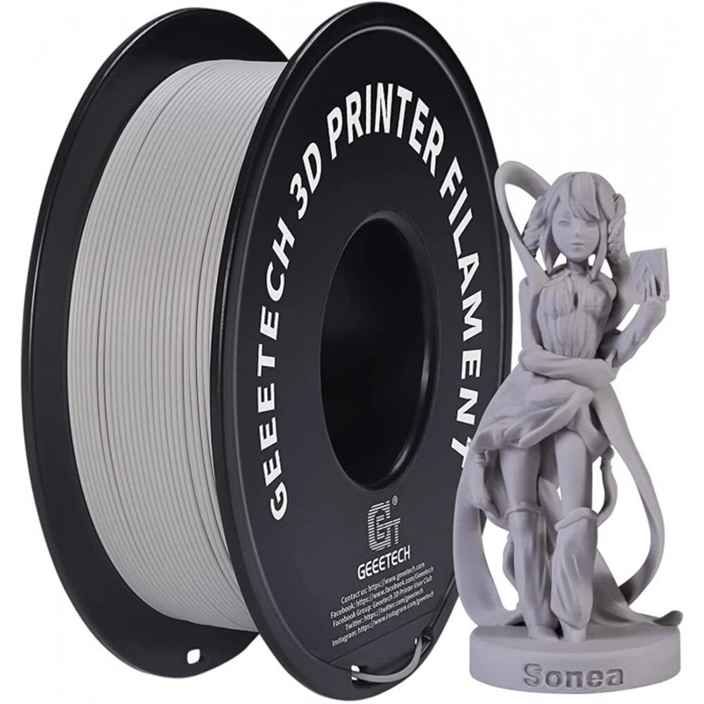 [EU/UK Direct]Geeetech PLA Matte Multi Colors 3D Printer Filament 1.75mm 1kg/roll Frosted Texture High Accuracy Easy to Print Vacuum Sealed