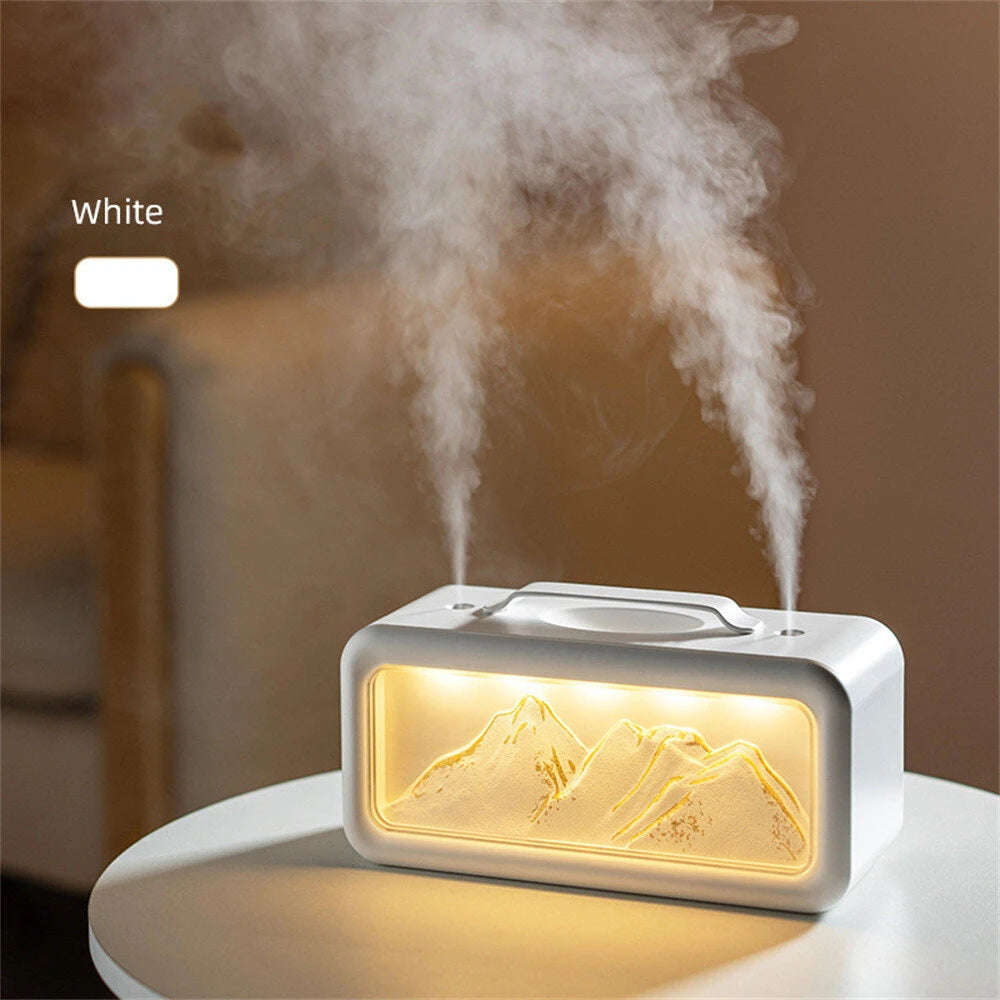 Tevorex Air Humidifier with Timer Essential Oil Diffuser with Night Lights Air Diffuser Humidifier for Large Bed Room Home Office