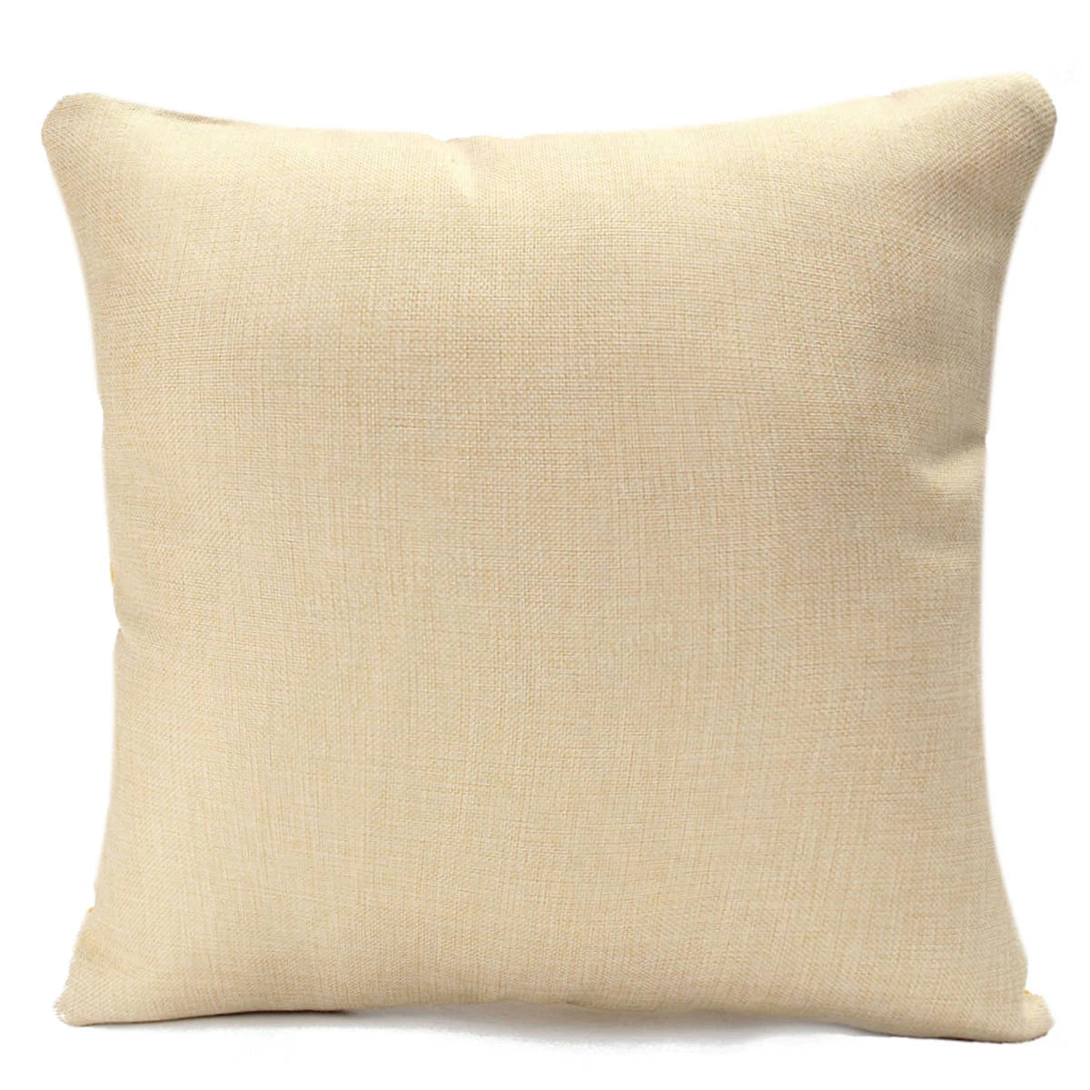 45x45cm Vintage Oriental Retro Blue Floral Linen Pillow Case Cushion Cover Home Decor