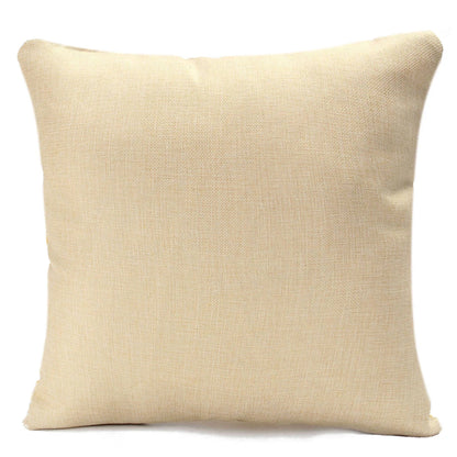 45x45cm Vintage Oriental Retro Blue Floral Linen Pillow Case Cushion Cover Home Decor