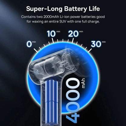 Baseus Lite Car Polishing Machine Cordless Mini Electric Polisher Polish Waxing Car Waxer With Adjust Speed For Car Home