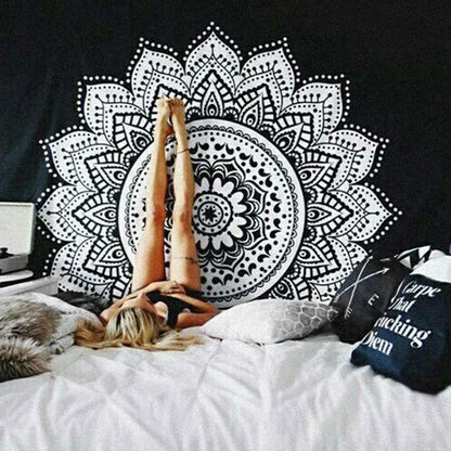 Indian Ethnic Dorm Decor Wall Hanging Hippie Mandala Tapestry Bohemian Bedspread Decorations