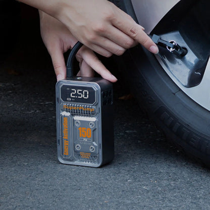 4000mah 150PSI Digital Display Portable Car Air Inflator Motorcycles Bicycle Tyre Wired Inflatable Pump