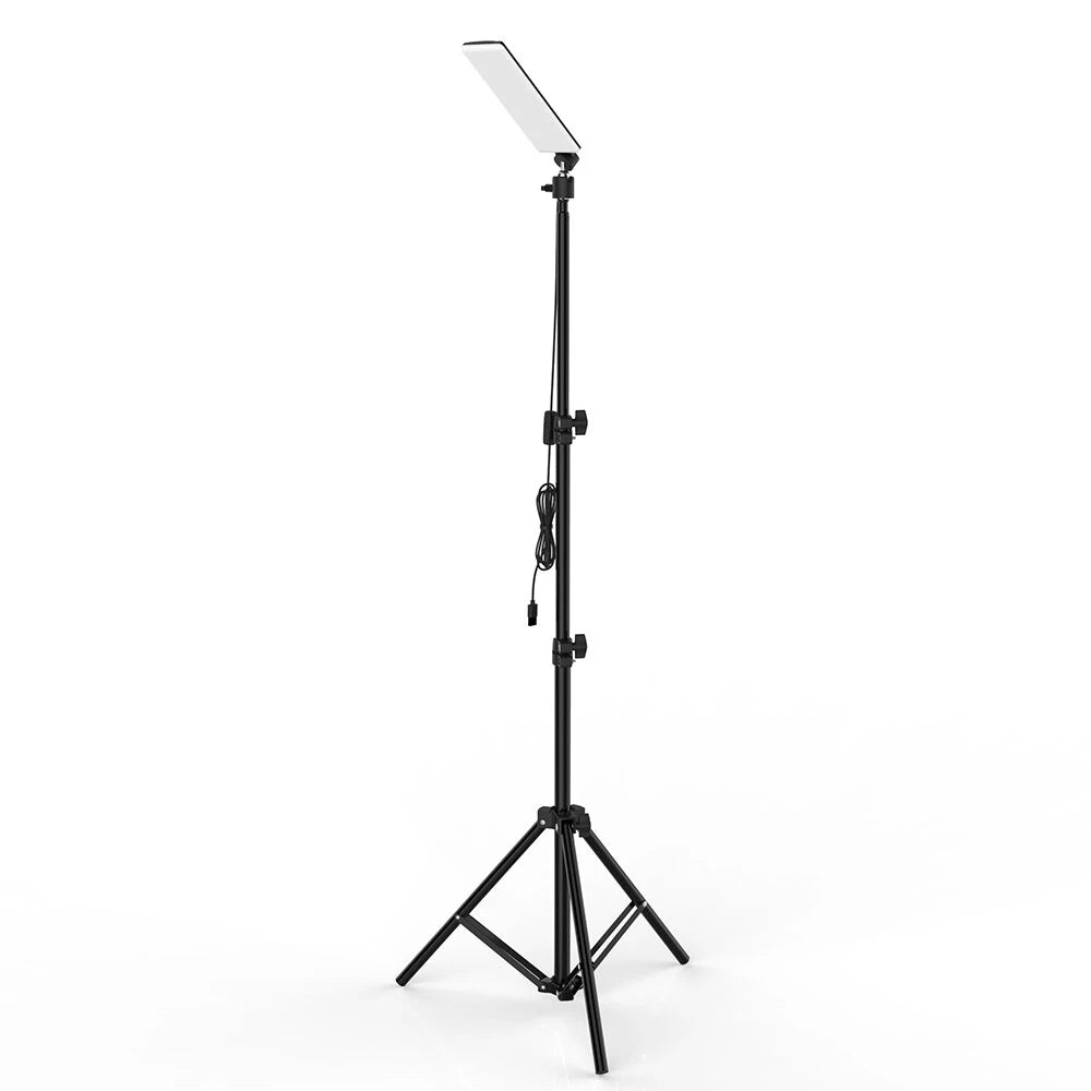 84*LEDs 1680LM 1.8m Height Adjustable LED Camping Light with Tripod 6500-7000K Brightness Stand Lantern Work Light For Camping Maintain Photography