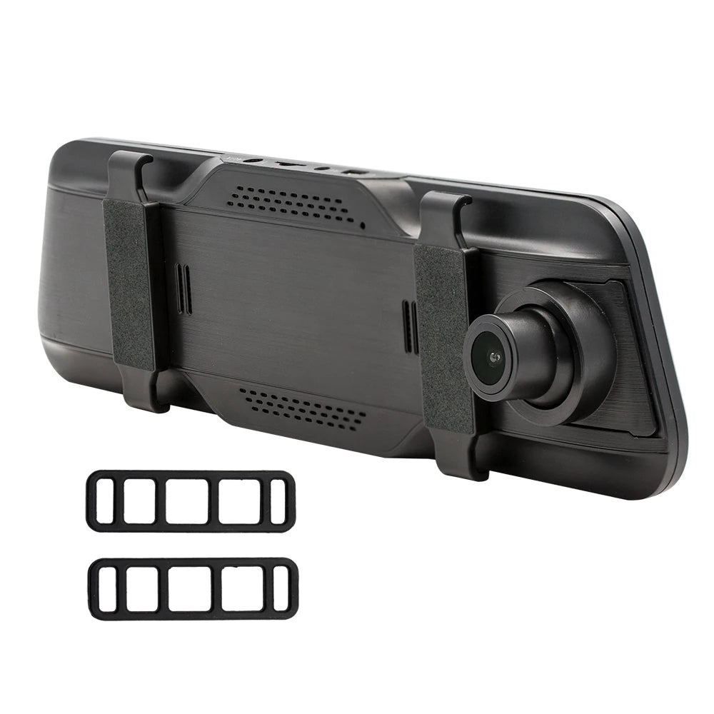 9.36 inch 2.5D Rearview Mirror Dash Cam Touch Screen Carplay Driving Recorder Streaming High Definition Large Screen bluetooth Reversing Rearview Mirror