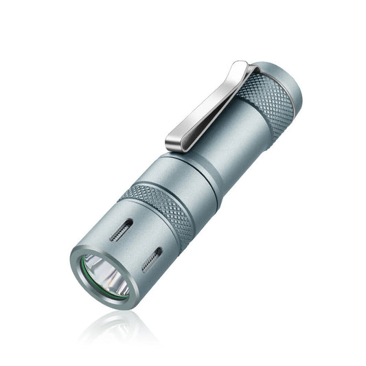 Vastlite Bow 1800LM 250M 18350 EDC Flashlight with Type-C Charging 18350 Battery Super Bright Rechargeable Mini LED Torch Portable Clip Work Lamp Outdoor Camping Light