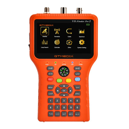 [EU Direct] GTMedia V8 Finder Pro 2 Celestial Planet Finder Digital Tracker Handheld Combo Meter Support DVB S2 T2 Cable Signal Finder