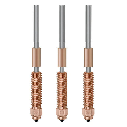 0.4/0.6/0.8mm K1C Nozzle All-in-one Copper Titanium Nozzles High Flow Upgraded K1C K1 Max Nozzle for Ender-3 V3 3D Printer