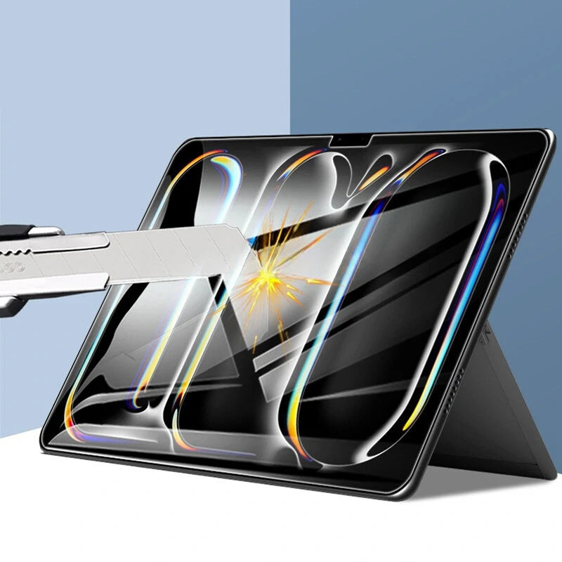 9H Hardness Tempered Glass Screen Protector for iPad Pro 13 11 HD Clear Anti-fingerprint Oil-resistant Protective Tablet Film for iPad Air 13 11