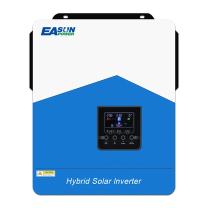 [EU Direct] EASUN POWER Solar Hybrid Inverter 4200W 220V MPPT 120A Solar Charger PV 6200W 450VDC Input Pure sine wave inverter Support With WIFI-GPRS Remote Monitoring LCD, For Lead-Acid, Lithium Battery and LifePo4, EASUNPOWER ISolar SMH III 4.2KW--WIFI