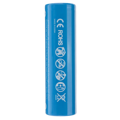 10Pcs Astrolux E1825 18A 2500mAh 3.7V 18650 Li-ion Battery Unprotected High Drain Rechargeable Lithium Power Cell For Astrolux Nitecore Lumintop Fenix Olight Flashlights RC Toys Home Tools