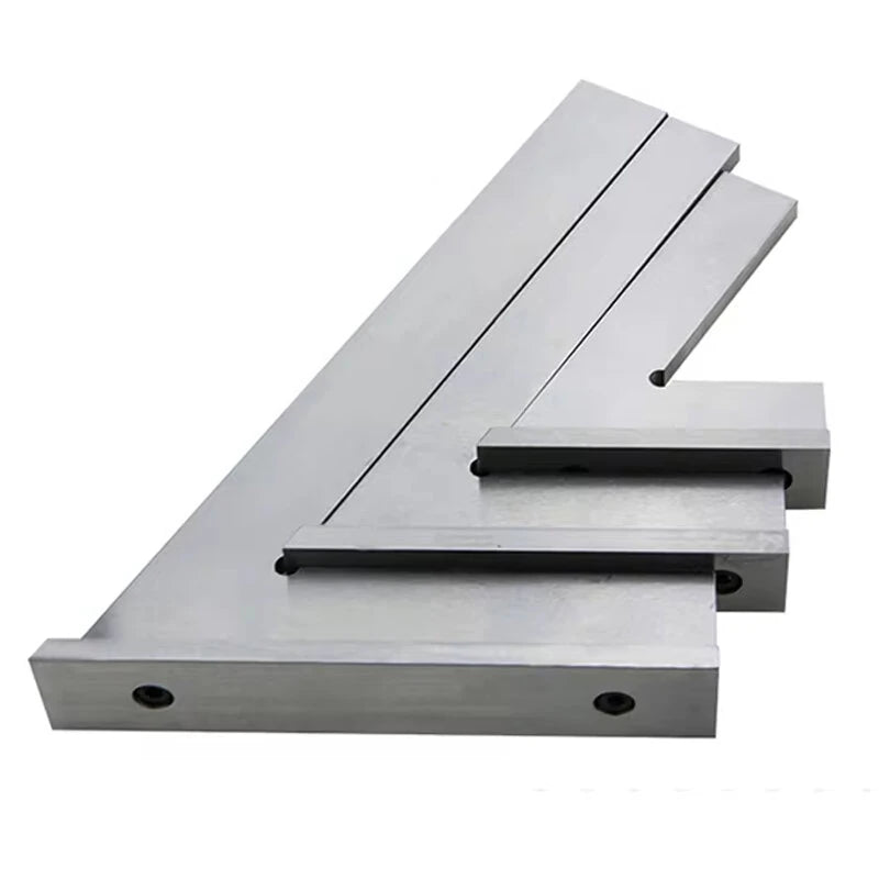 ETOPOO Machinist Carpenter Engineer 60 Degree Angle Ruler Measuring Ruler Corner Ruler With Seat Woodworking Tool