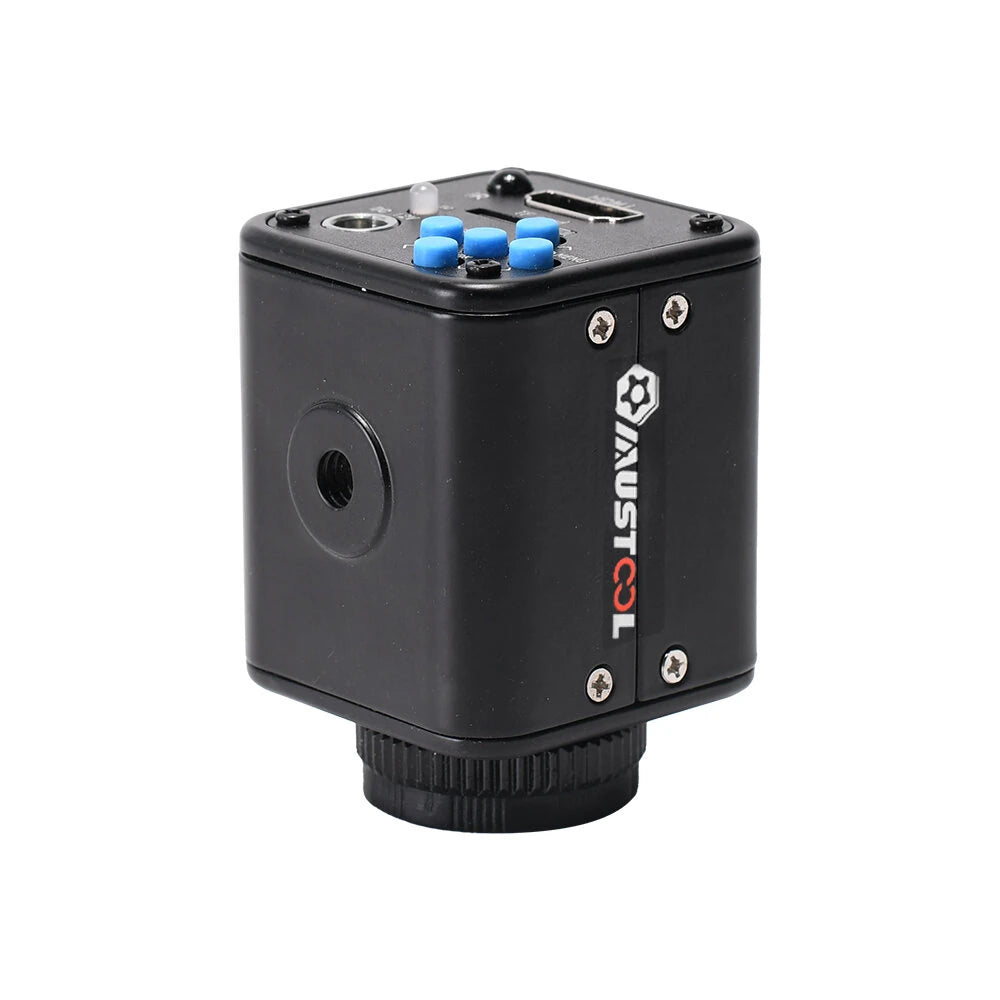 Mustool HY-5199 16MP HDMI Microscope Camera Sony CMOS Sensor 1080P Full HD Output 2K Recording Digital Zoom Multilingual Support