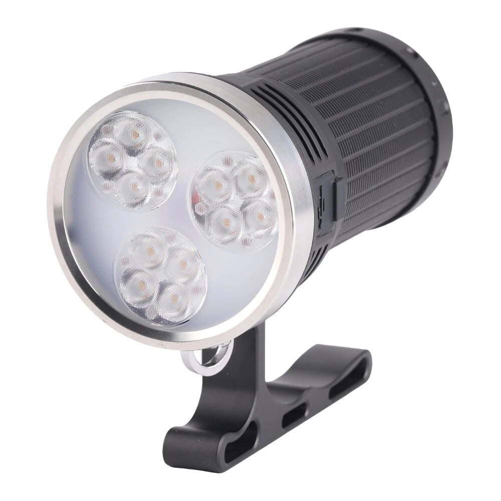 Convoy 3X21E 519A High Performance LED Flashlight 12000 Lumens Rechargeable by 21700 Battery for Camping and Hiking