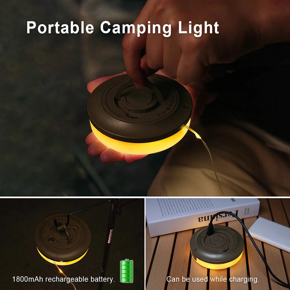 Nextool Outdoor Atmosphere Camping Light 10m LED String Lights Canopy Tent Decoration LED String Lights