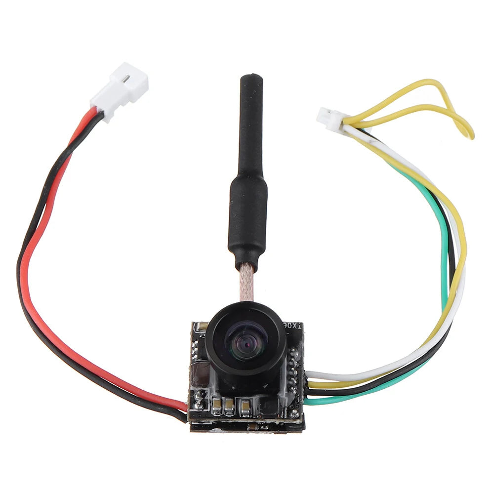 Eachine TX06 Mini AIO Analog FPV Camera & Transmitter, 700TVL 120 FOV, 5.8GHz 48CH 25mW Low Latency with Smart Audio/Pitmode for Tiny Whoop