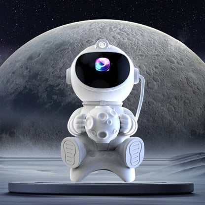 LED Astronaut Projection Lamp With Bluetooth Speaker Rocket Astronaut Starry Sky Lamp Atmosphere Lamp Night Lamp Gift Ornaments