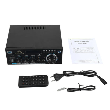 AK45 Power Amplifier bluetooth HiFi Digital Amplifier Max Power 90Wx2 Channel 2.0 Surround Sound AMP Speaker for Home Car