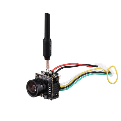 Eachine TX06 Mini AIO Analog FPV Camera & Transmitter, 700TVL 120 FOV, 5.8GHz 48CH 25mW Low Latency with Smart Audio/Pitmode for Tiny Whoop