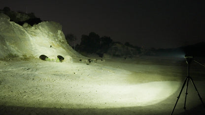 Astrolux MF07 7*SFH55.2 LED 21000LM Powerful Search Monsters Flashlight with 46950 Battery Max 618M Throw Flashlight 15 Days Runtime Type-C USB Rechargeable Powerful LED Torch for Outdoor Adventure Hiking Camping Searching Fishing