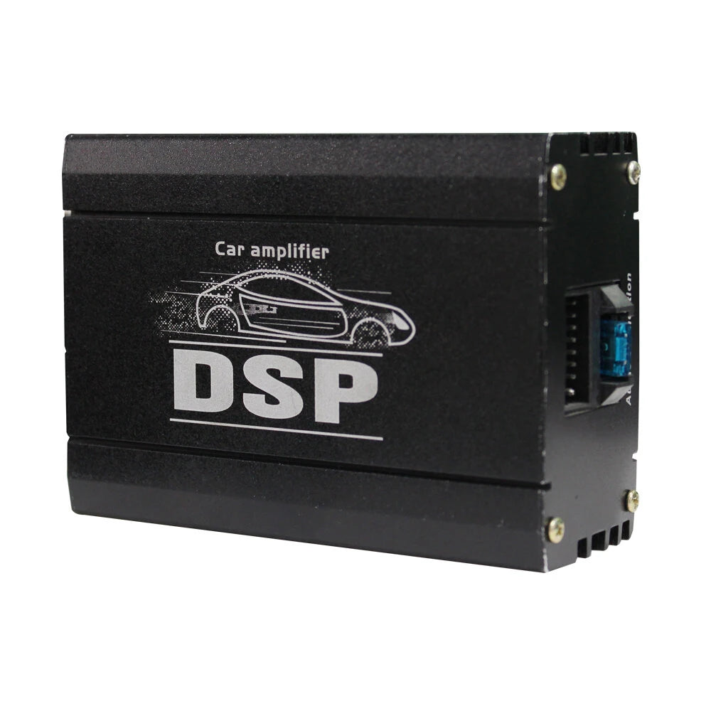 4 Channel Car Amplifier Class A/B Power Technology 200W RMS Power DSP Solution High 4 Load 20Hz-20kHz Frequency Range