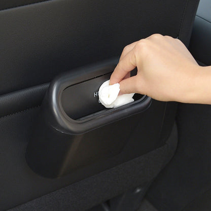 Universal Car Van Trash Can Wastebaskets Garbage Bag Dust Case Organizer Holder