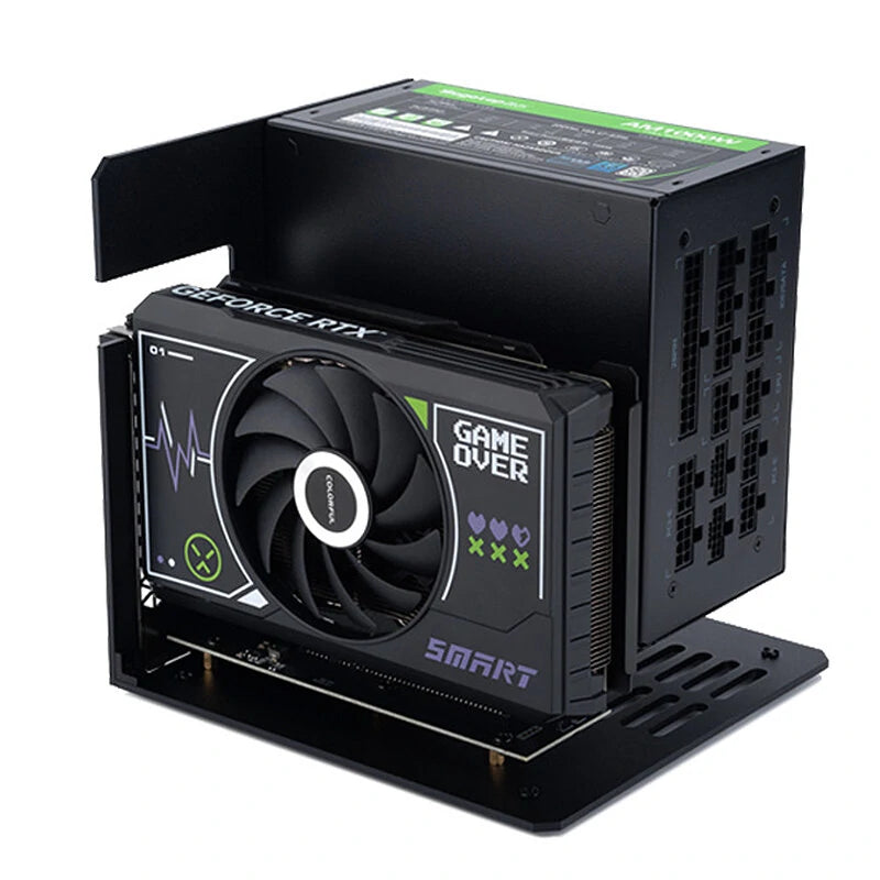 eGPU Thunderbolt3/4 to PCI-E Graphics Card External Bracket Stand ATX Power Supply Can Be Installed