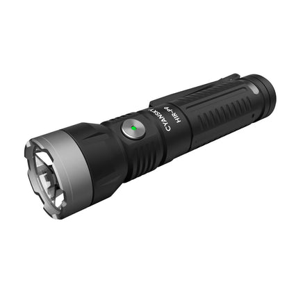 CYANSKY H1R-P9 14500 Battery Compact EDC Flashlight with 1300 Lumens High Power Output, USB-C Rechargeable Mini Size LED Torch Powerful Outdoor Light