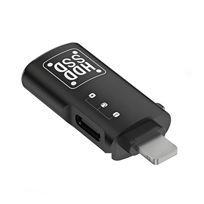 Type-C to Lightnings OTG Adapter Fast Data Transfer Fast Charging Supported Type-C Female To Lightnings Male Connector for Phone U Disk Earphones