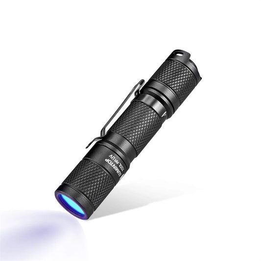 LUMINTOP Tool AA 2.0 365nm UV Flashlight with 14500 Battery Purple Light Mini Portable Torch Medical Test Light