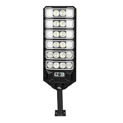 Elfeland 50W Outdoor Solar Street Light with Motion Sensor Light Sensor IPX4 Waterproof 3 Light Modes LED Floodlight