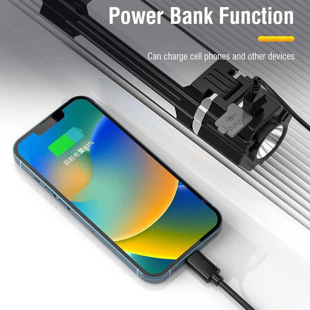 3000mAh Portable Camping Light Rechargeable LED Camping Lantern with 5 Light Modes Waterproof Camping Gear SOS Flashlights for Emergencies Travel