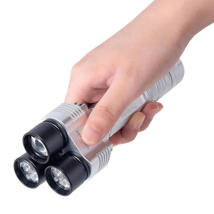 Niwalker ES3 Pro 3500LM CW & NW Multipurpose Powerful 21700 Flashlight Type-C Rechargeable Multi Light Sources Strong Light LED Torch