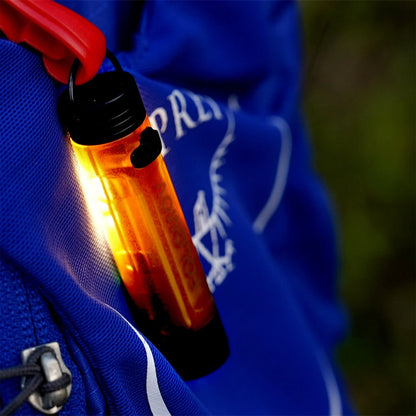 Folomov Keychain Flashlight 300LM Mini Pocket Light Outdoor Key Clip Cap Ambient LED Long Endurance Disaster Relief Emergency Light