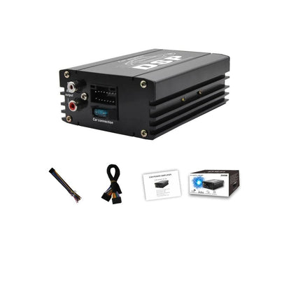 4 Channel Car Amplifier Class A/B Power Technology 200W RMS Power DSP Solution High 4 Load 20Hz-20kHz Frequency Range