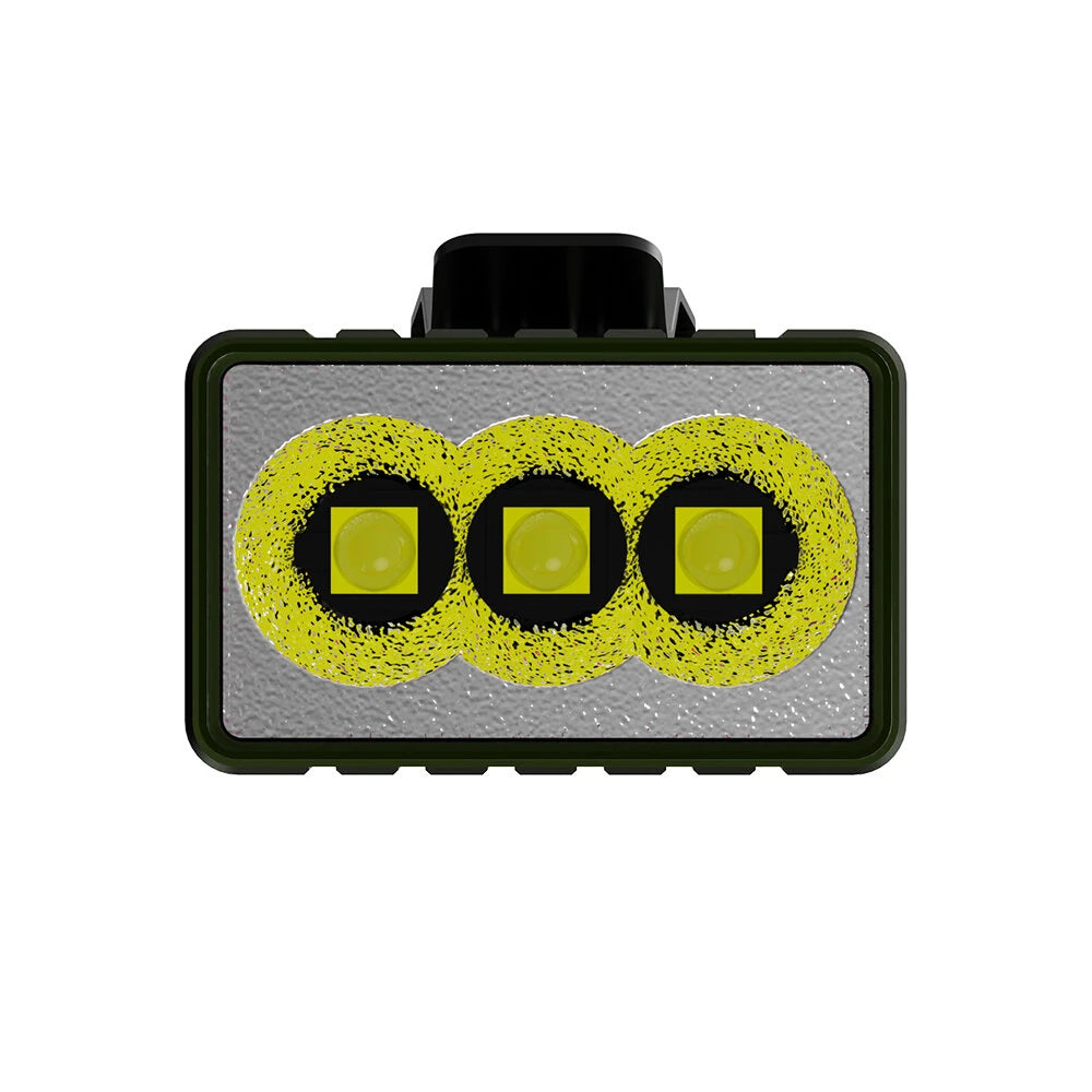 Lumintop Moonbox 10000 Lumens LED Screen 21700 Flashlight with Sideliht TYPE-C USB Rechargeable Flood Portable Clip Torch Transparent Version / Side Light Version