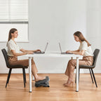 Ergonomic Under-Desk Foot Rest with Massage Rollers
