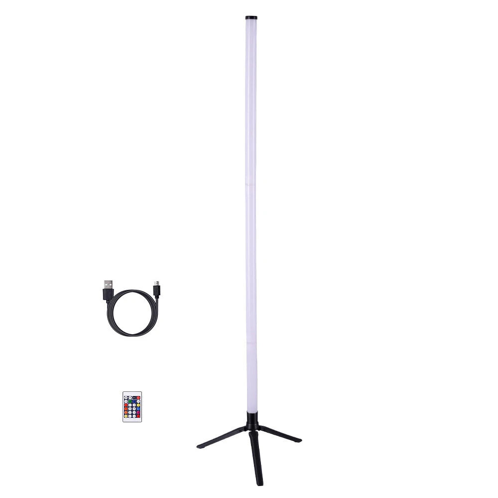 103CM RGB LED Floor Lamp Smart Remote Control Modern Corner Floor Lamp Atmospheric Standing Stand Light Christmas Decor Lighting