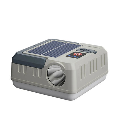 Solar Camping Lantern Flashlights USB Rechargeable Hanging Power Bank Waterproof Lights for Camping Hurricanes Emergency Power Outages Indoor Outdoor