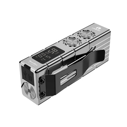 Lumintop Moonbox 10000 Lumens LED Screen 21700 Flashlight with Sideliht TYPE-C USB Rechargeable Flood Portable Clip Torch Transparent Version / Side Light Version