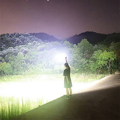 SEEKNITE S300 3600LM Ultra Bright Moonbox Flashlight Type-C Rechargeable 3000mAh Outdoor Camping Fishing Light Source Multi-function Power Bank Function EDC Tool LED Torch Lamp